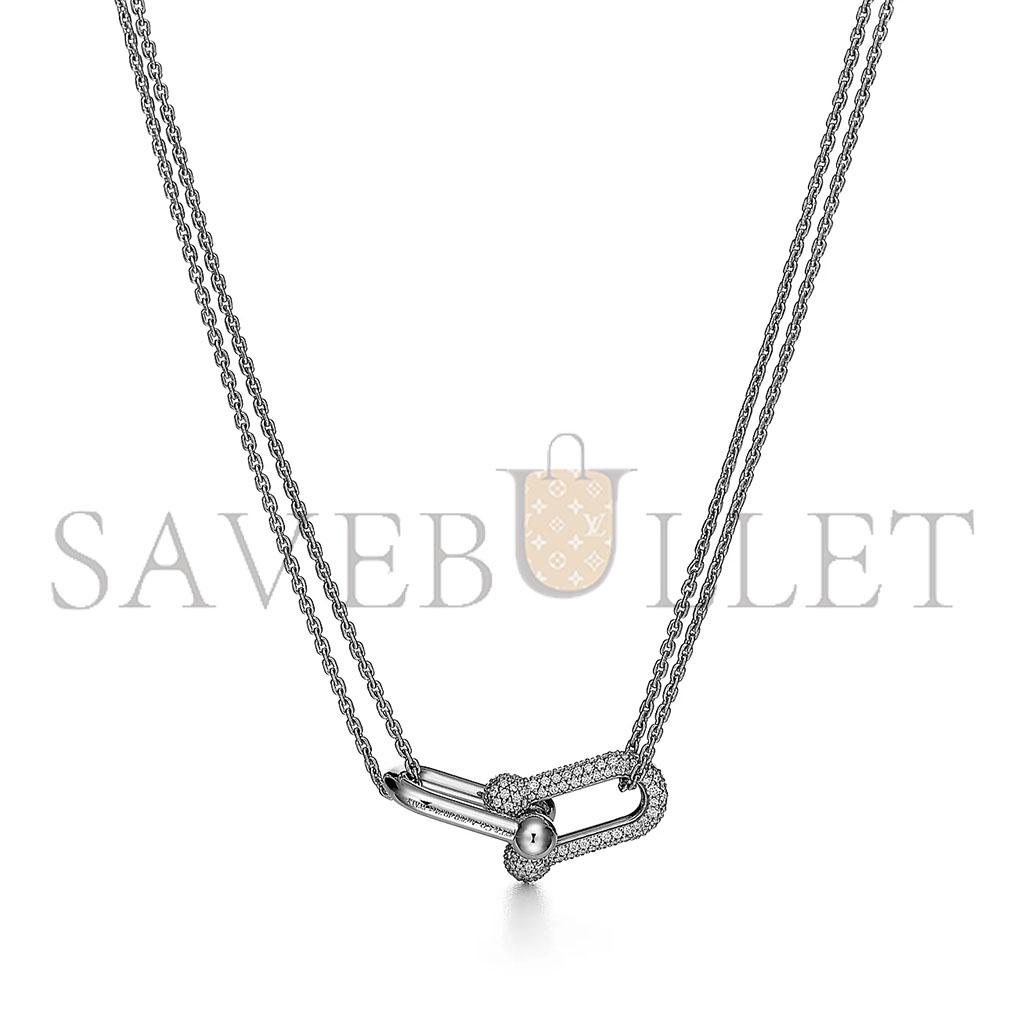 TIFFANY HARDWEAR LARGE DOUBLE LINK PENDANT 70353091